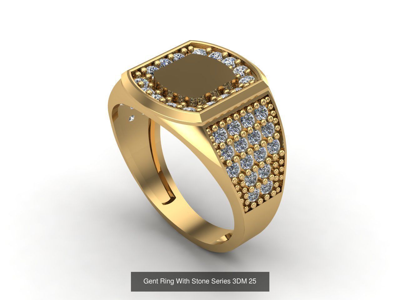 171 Mens Rings Gents Rings Mixed Model Group 3D Model Collection_126