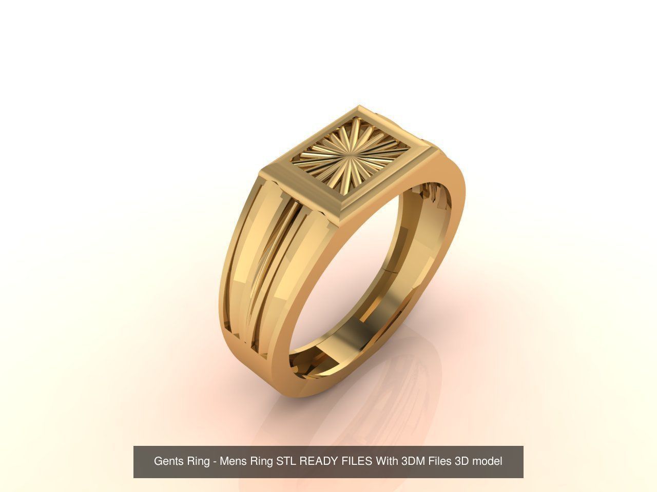 171 Mens Rings Gents Rings Mixed Model Group 3D Model Collection_182