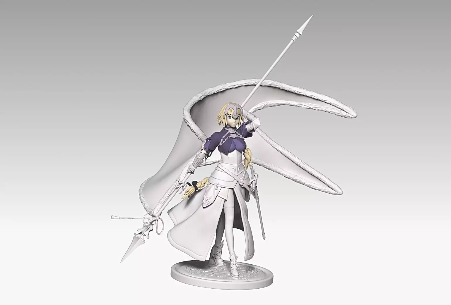 Fate series Ruler Jeanne 3D print model_0
