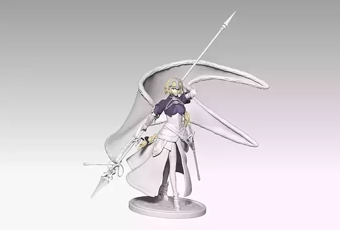 Fate series Ruler Jeanne 3D print model