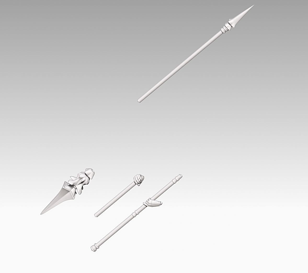 Fate series Ruler Jeanne 3D print model_8