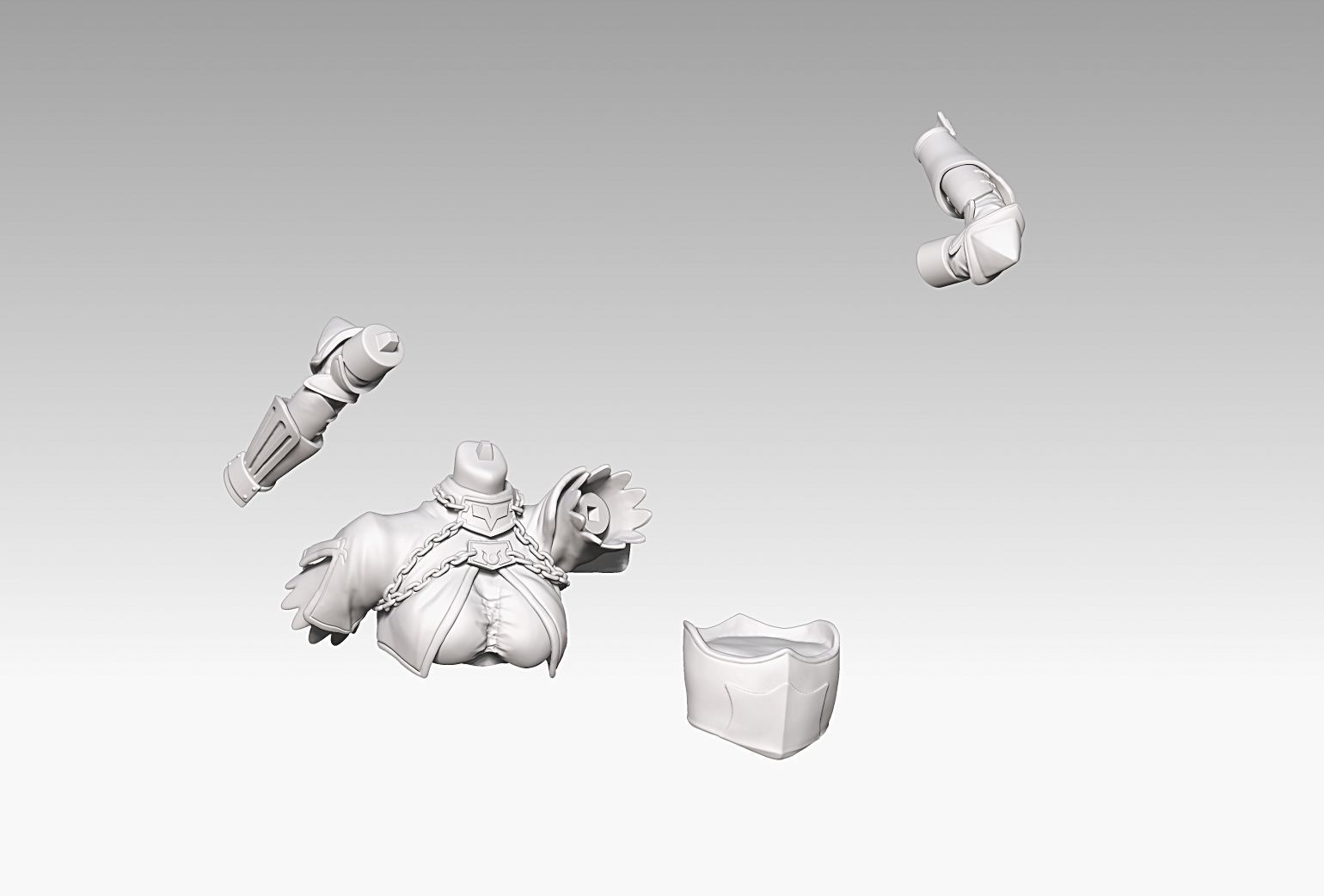 Fate series Ruler Jeanne 3D print model_3