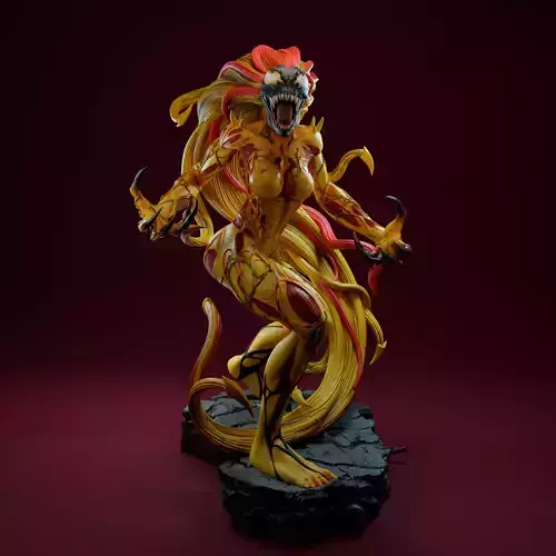Scream marvel statue