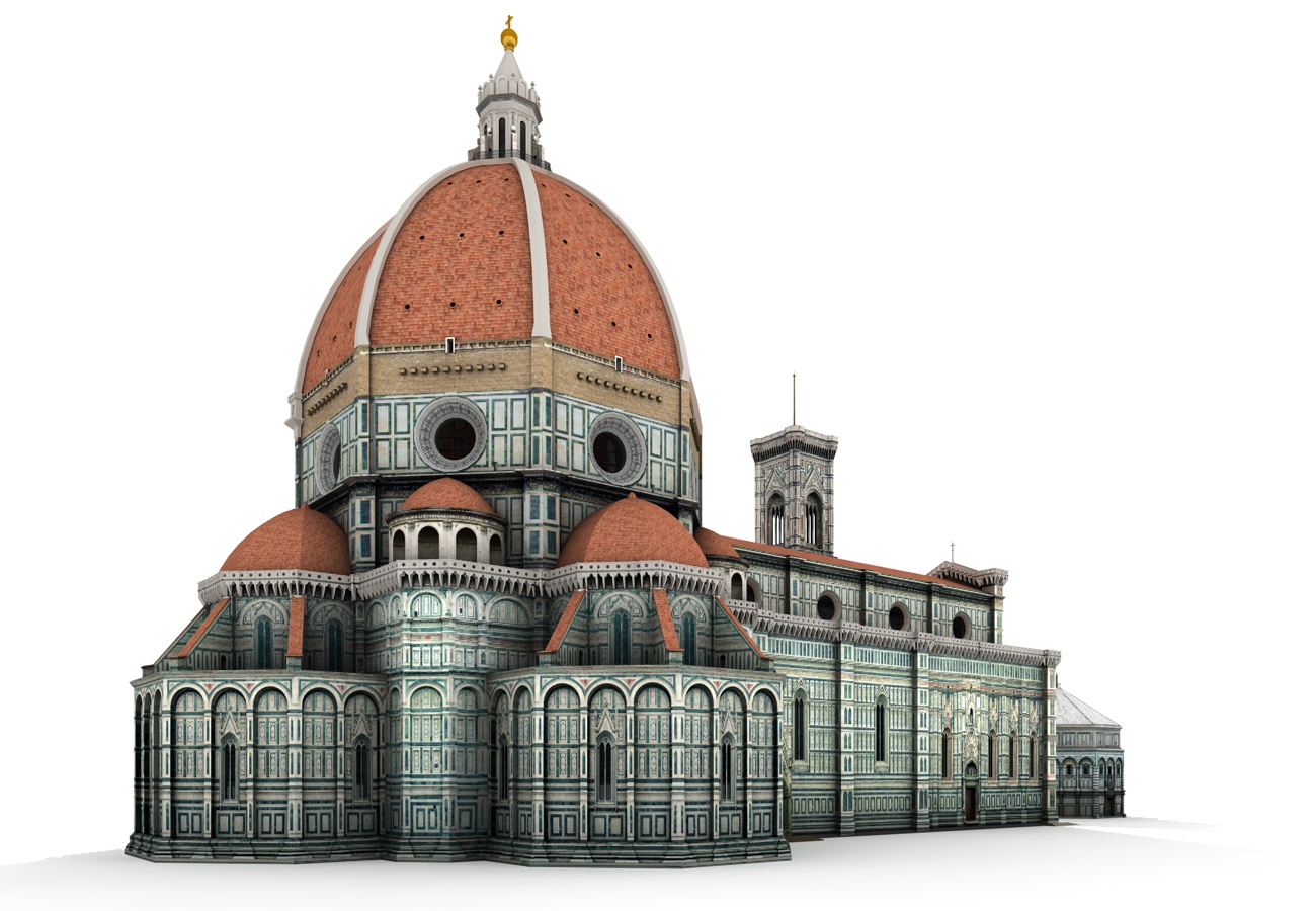 Florence Cathedral 3D model_4