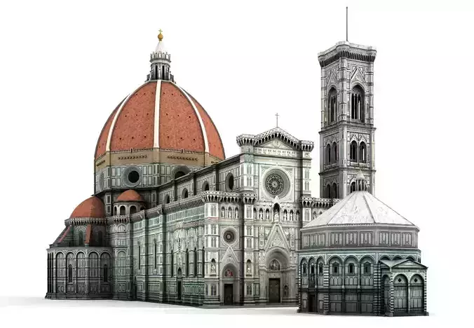 Florence Cathedral 3D model