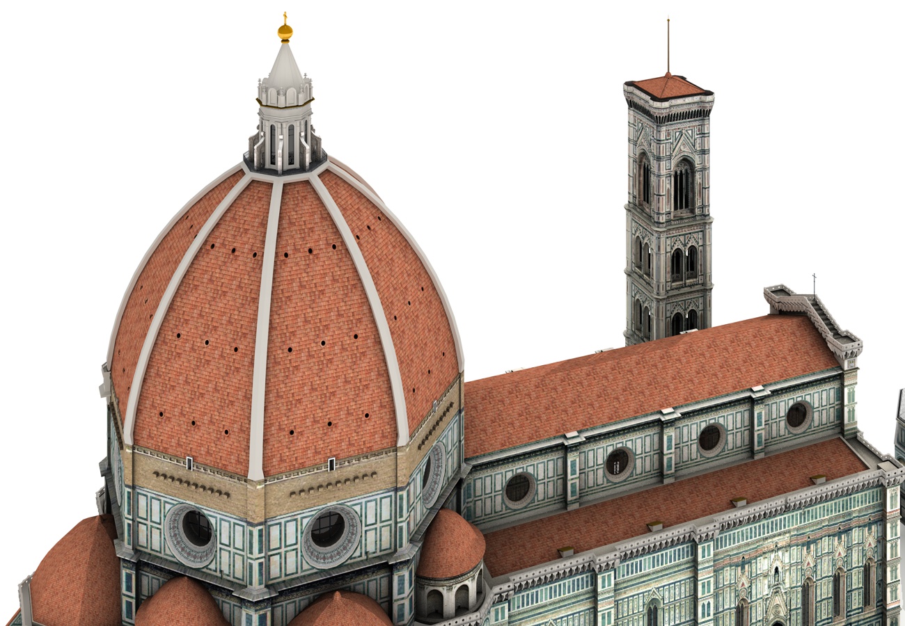 Florence Cathedral 3D model_2
