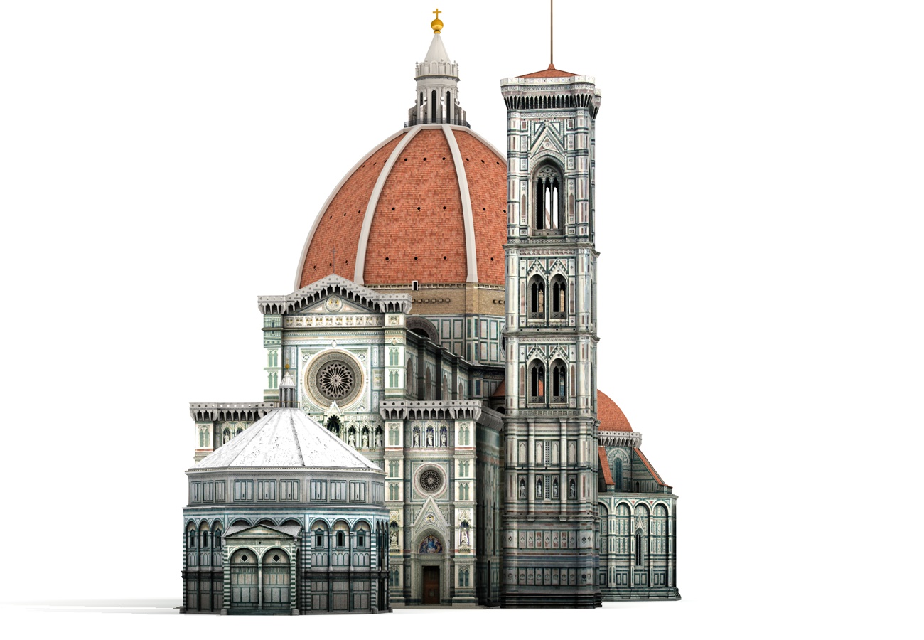 Florence Cathedral 3D model_5