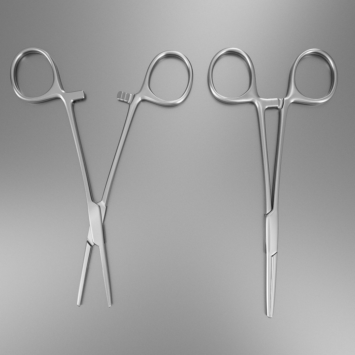 SCISSORS MEDICAL 3D model_2