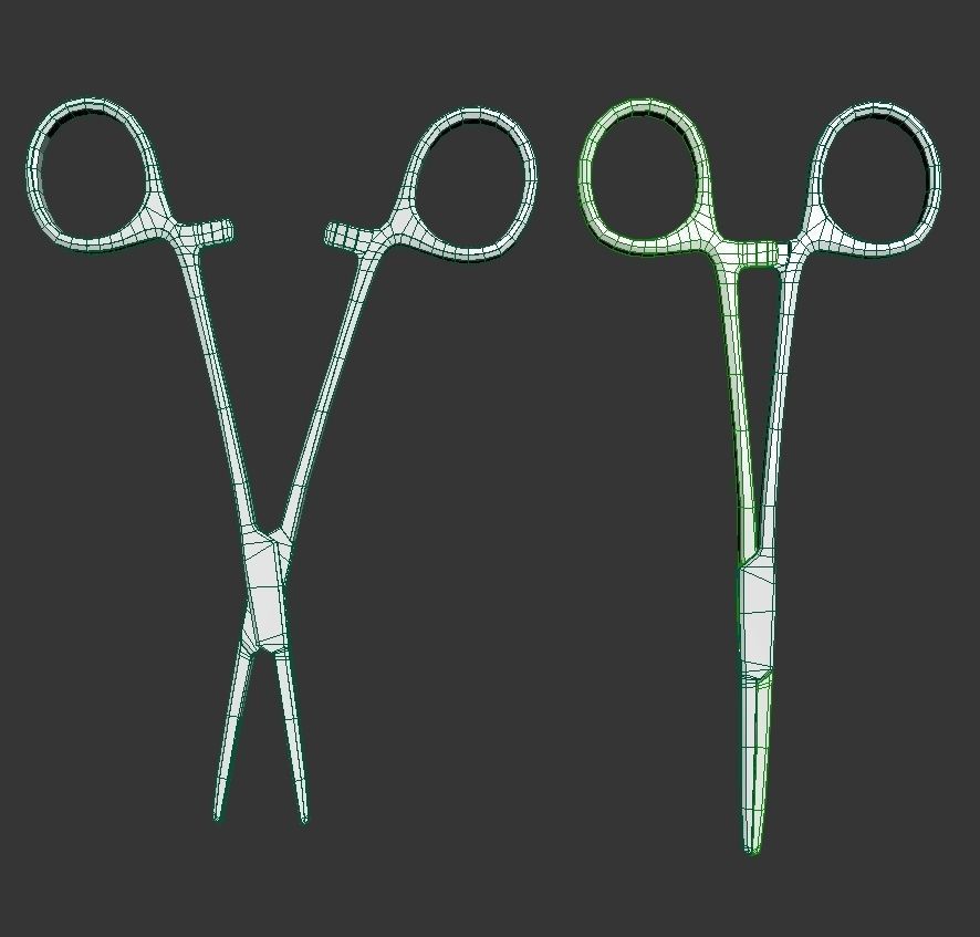 SCISSORS MEDICAL 3D model_3