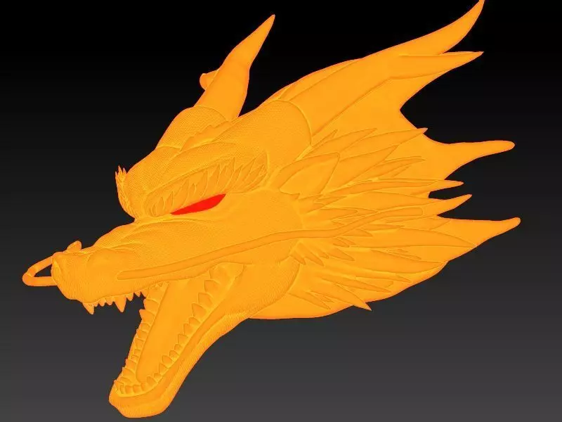 Dragon Fist Effect SH F Dragon ball 3D print model_0