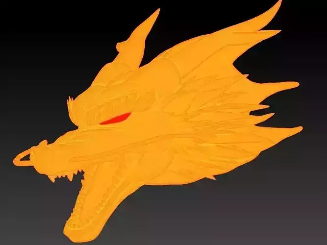 Dragon Fist Effect SH F Dragon ball 3D print model