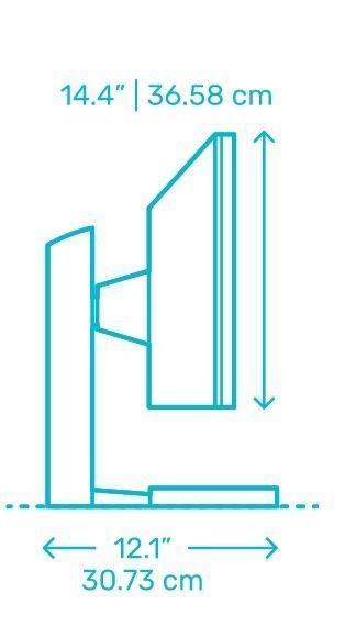 Curved 4K Monitor 3D model_8