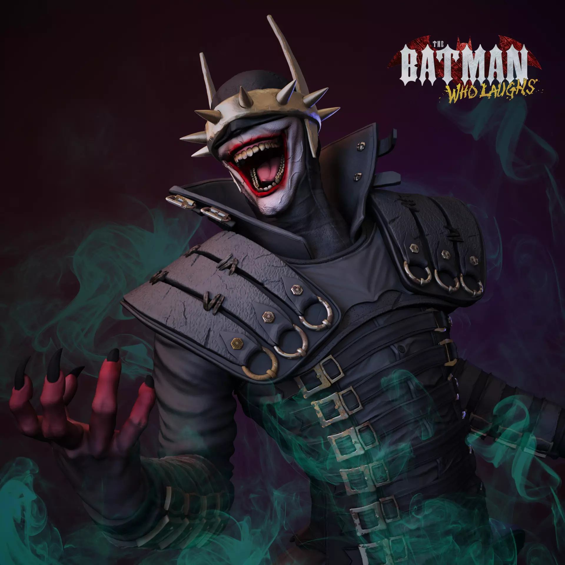 Batman WhoLaughs 3D print model_0