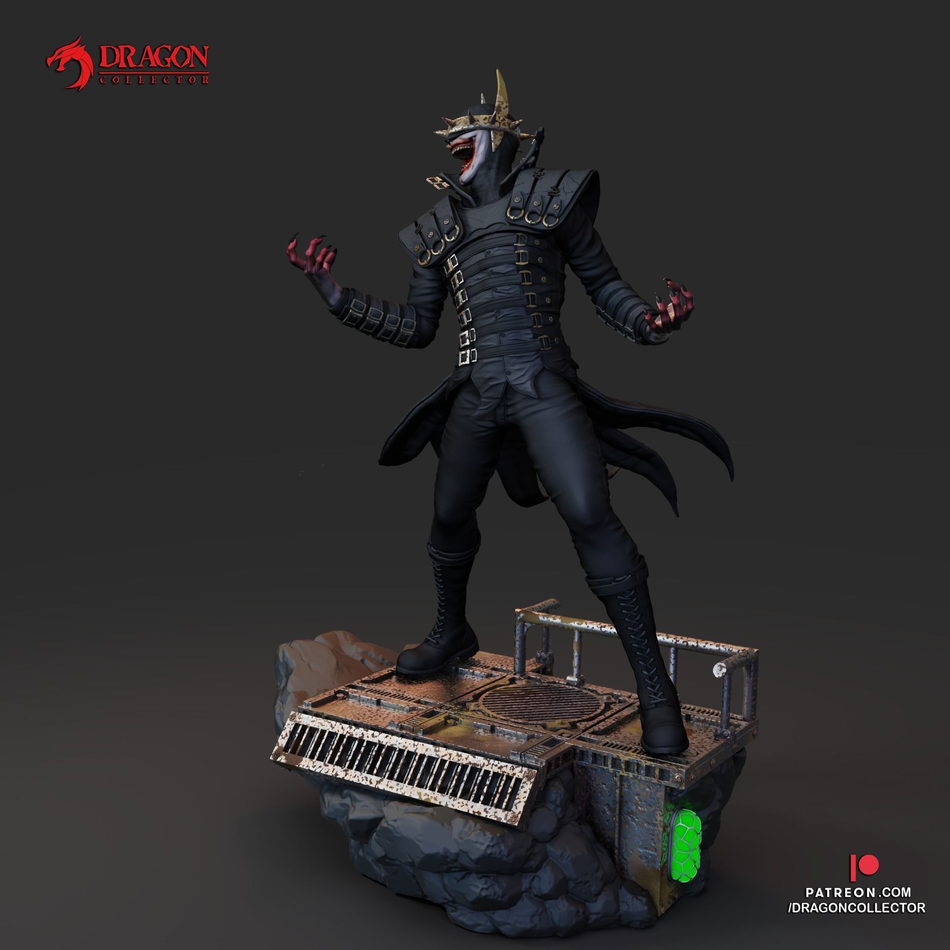 Batman WhoLaughs 3D print model_7