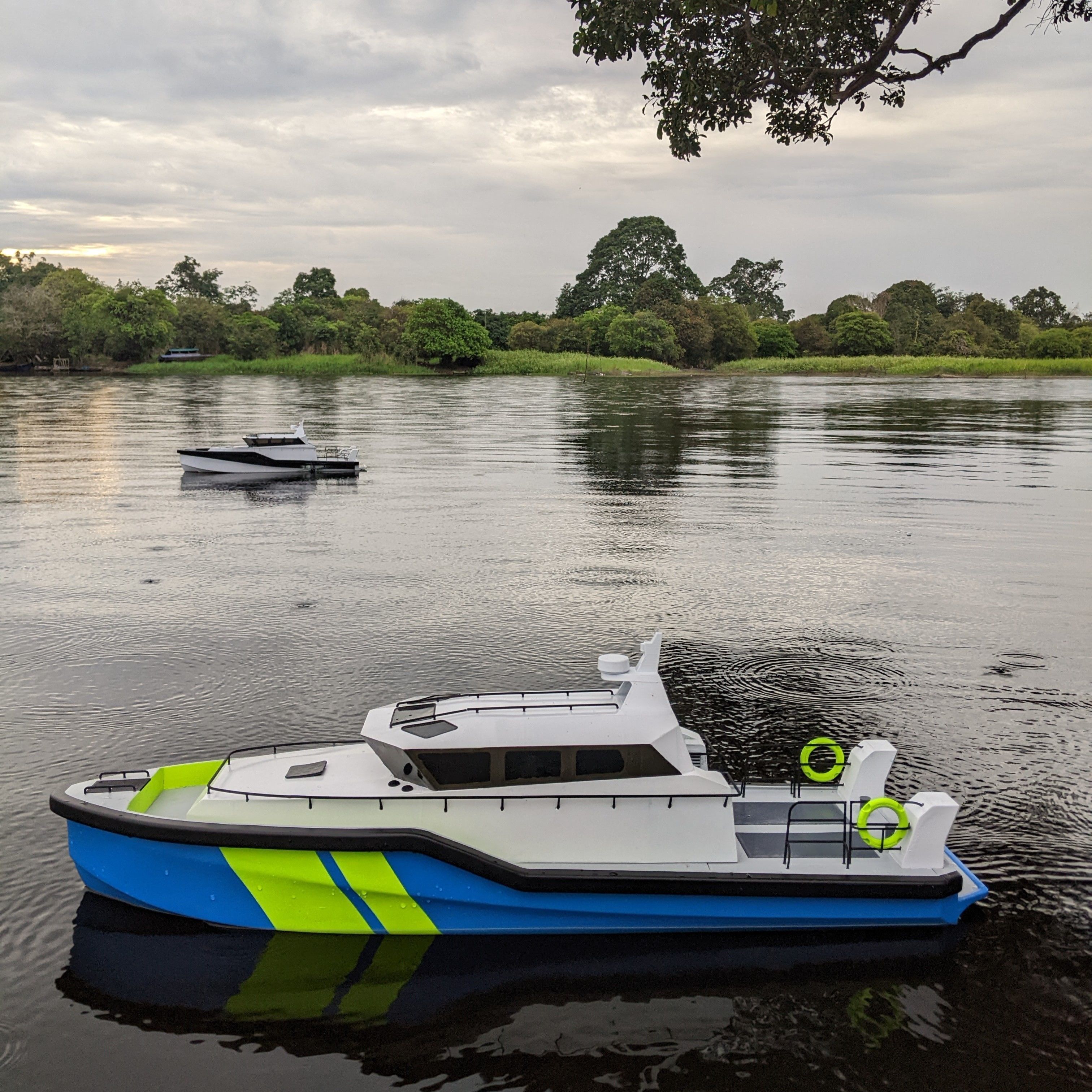 3D PRINTED RC PATROL JET BOAT 3D print model_2