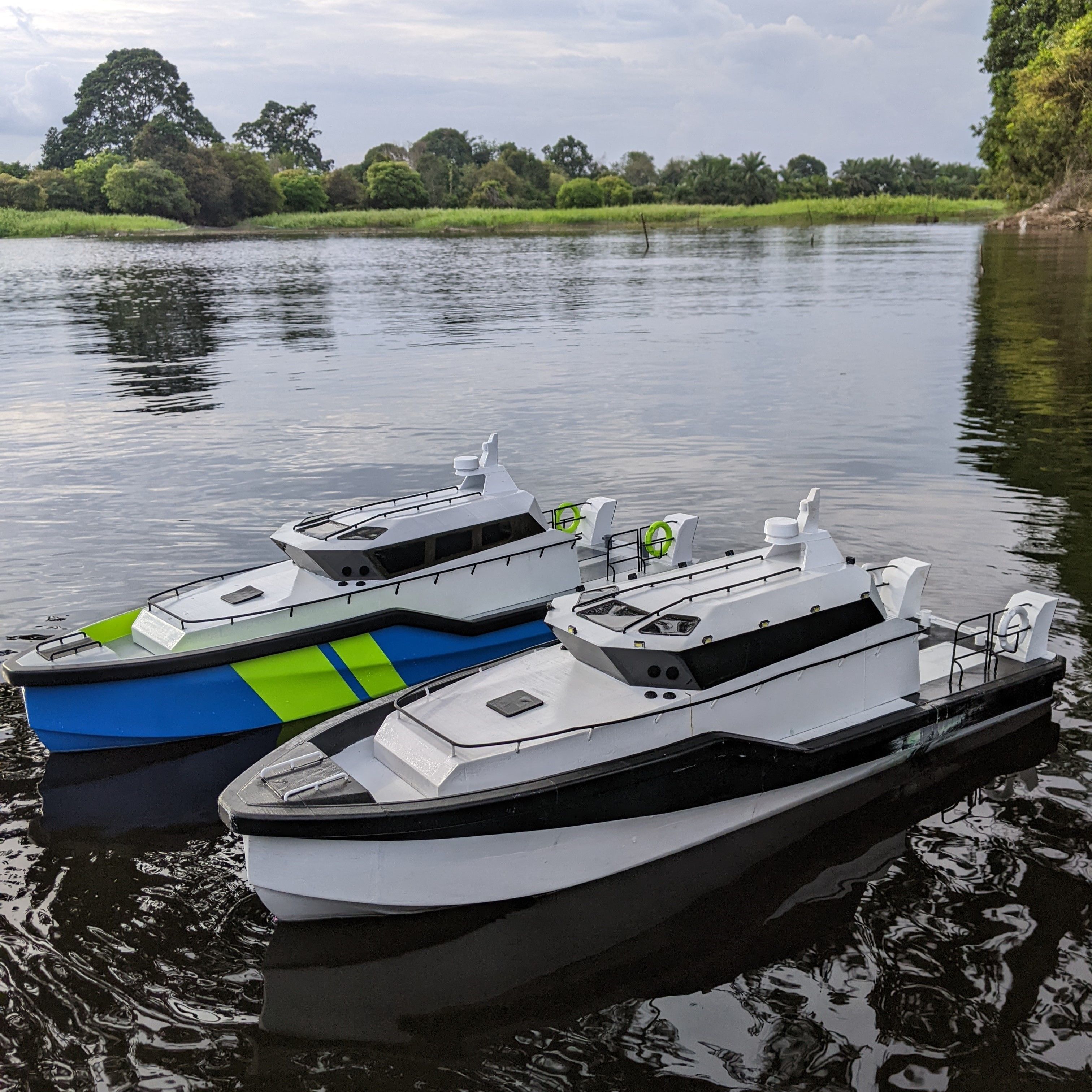 3D PRINTED RC PATROL JET BOAT 3D print model_3