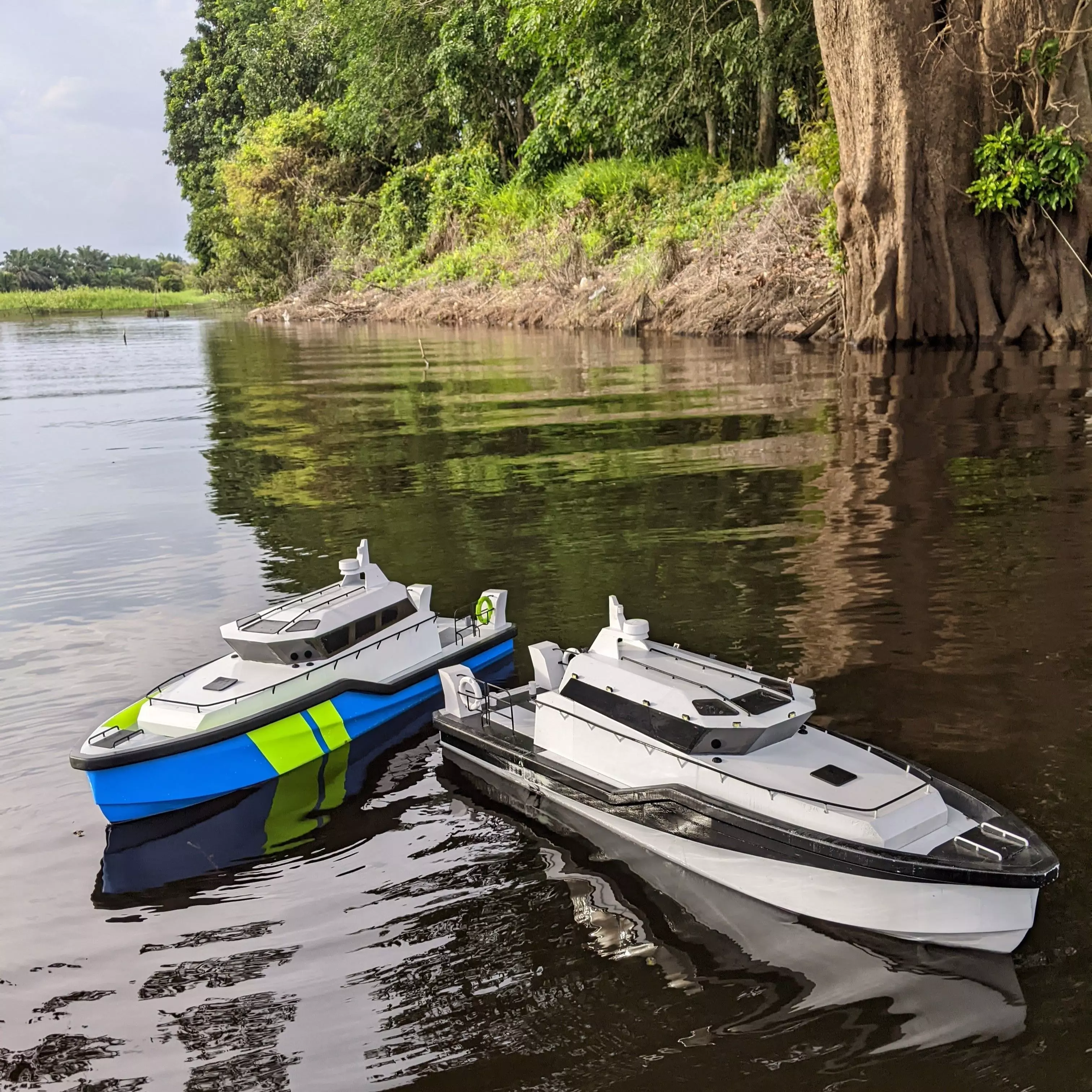 3D PRINTED RC PATROL JET BOAT 3D print model_0