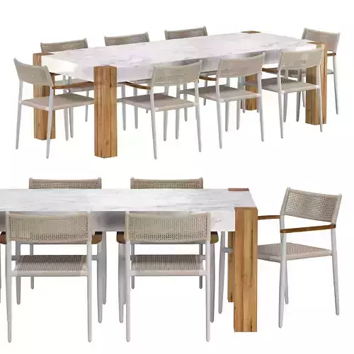 Corso Chair Junction  Table