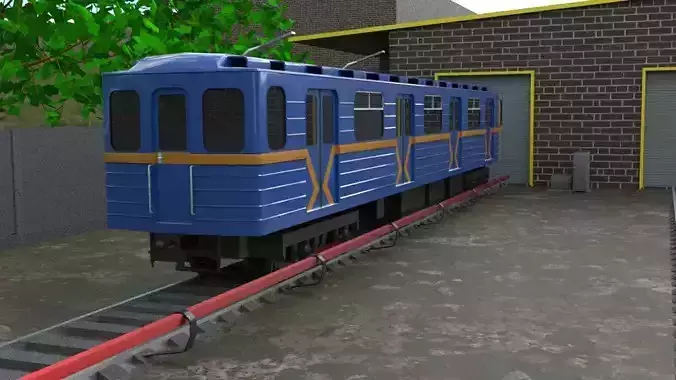 81-7081 1st Generation Low Low-poly 3D model