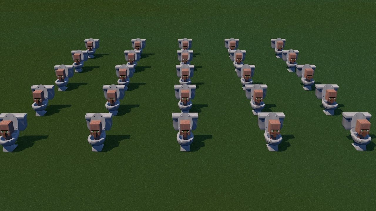 3D model Skibidi Toilet Minecraft VR / AR / low-poly | CGTrader