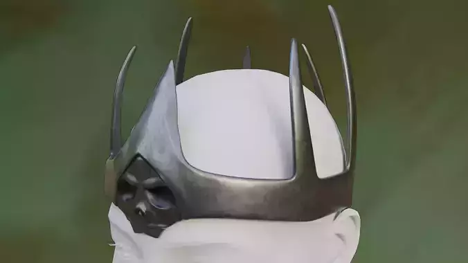 DIABLO NECROMANCER CROWN COSPLAY 3D print model