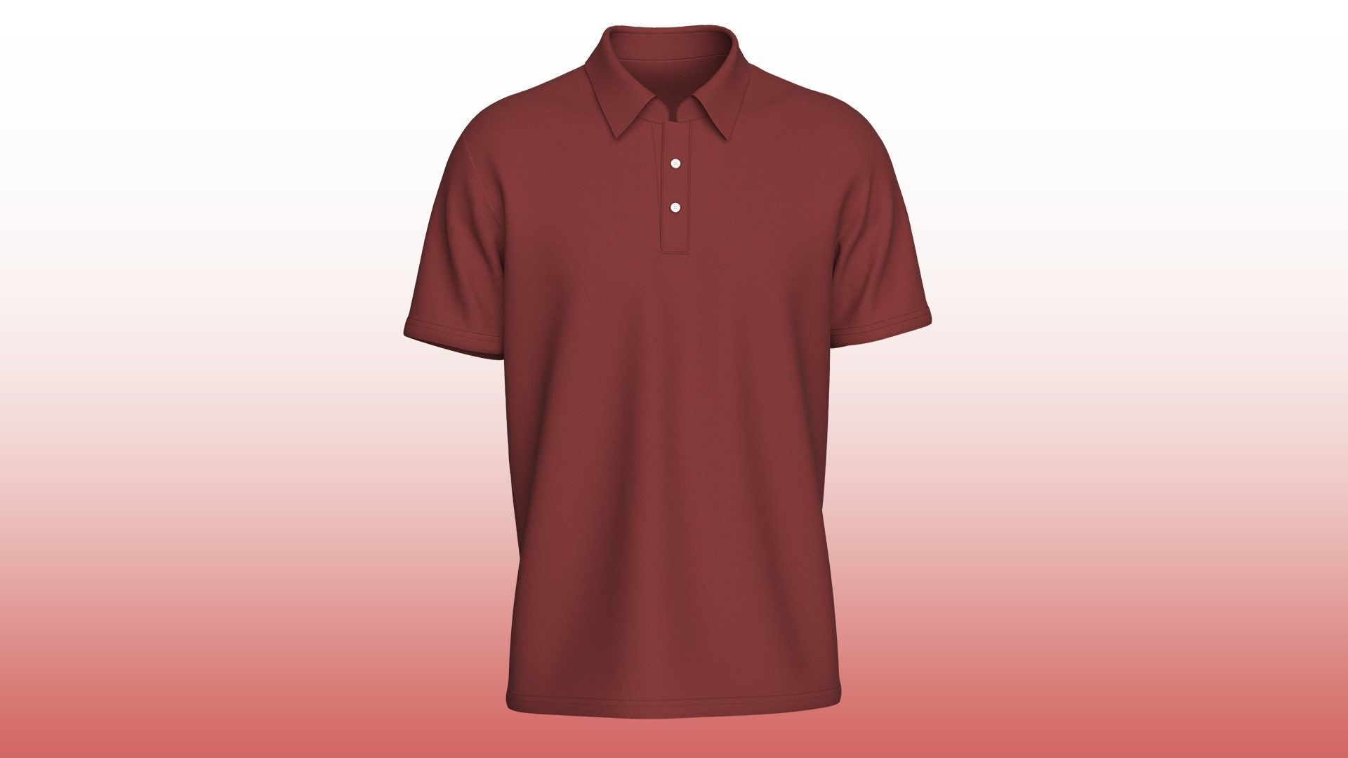 Men Stylish Polo T-Shirt 3D model_6
