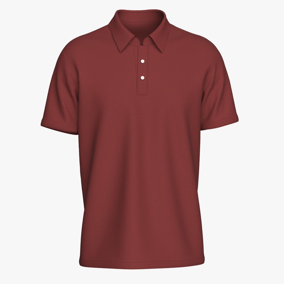 Men Stylish Polo T-Shirt 3D model_10
