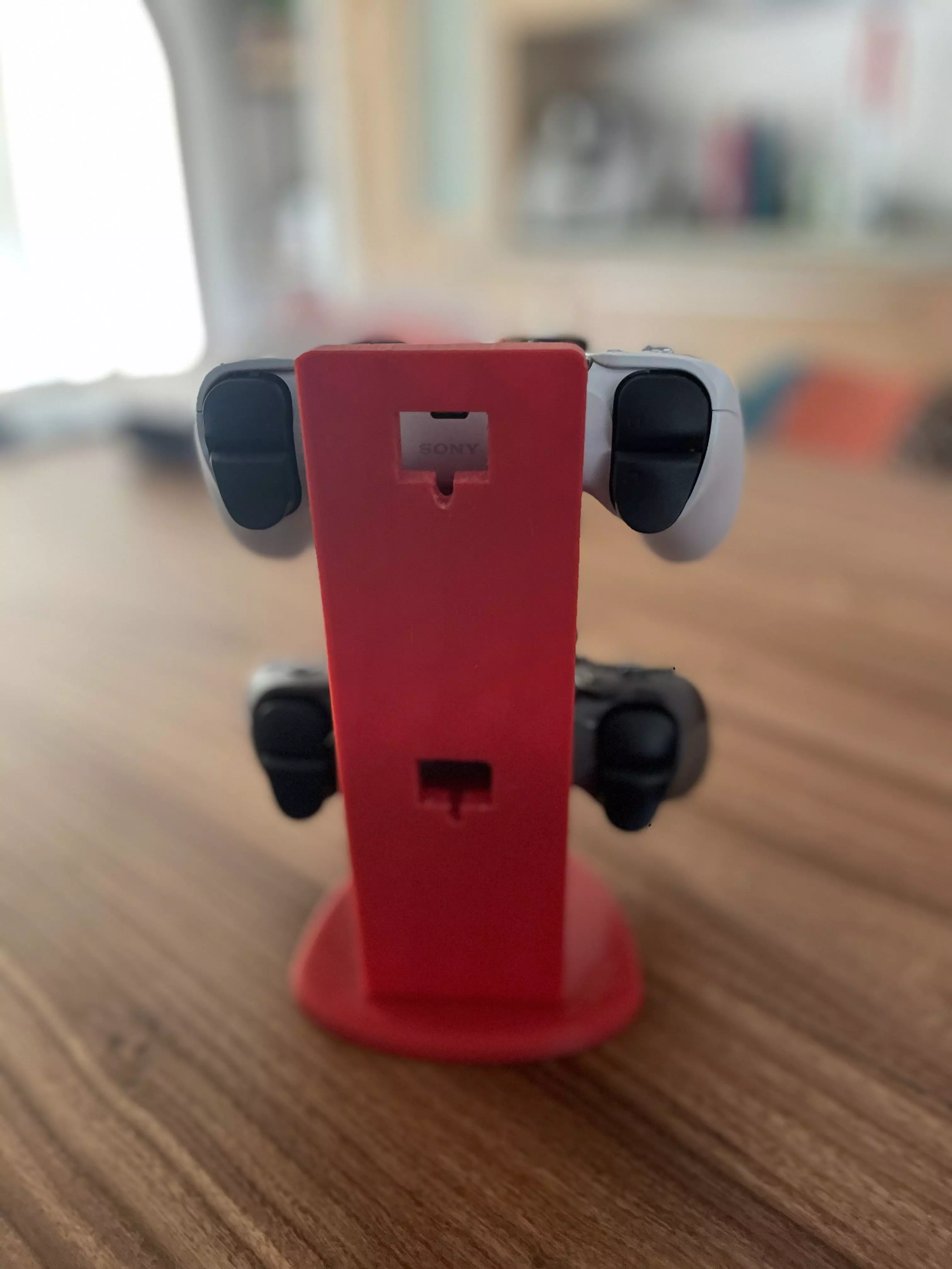 PS5 Joypad stand 3D print model_0