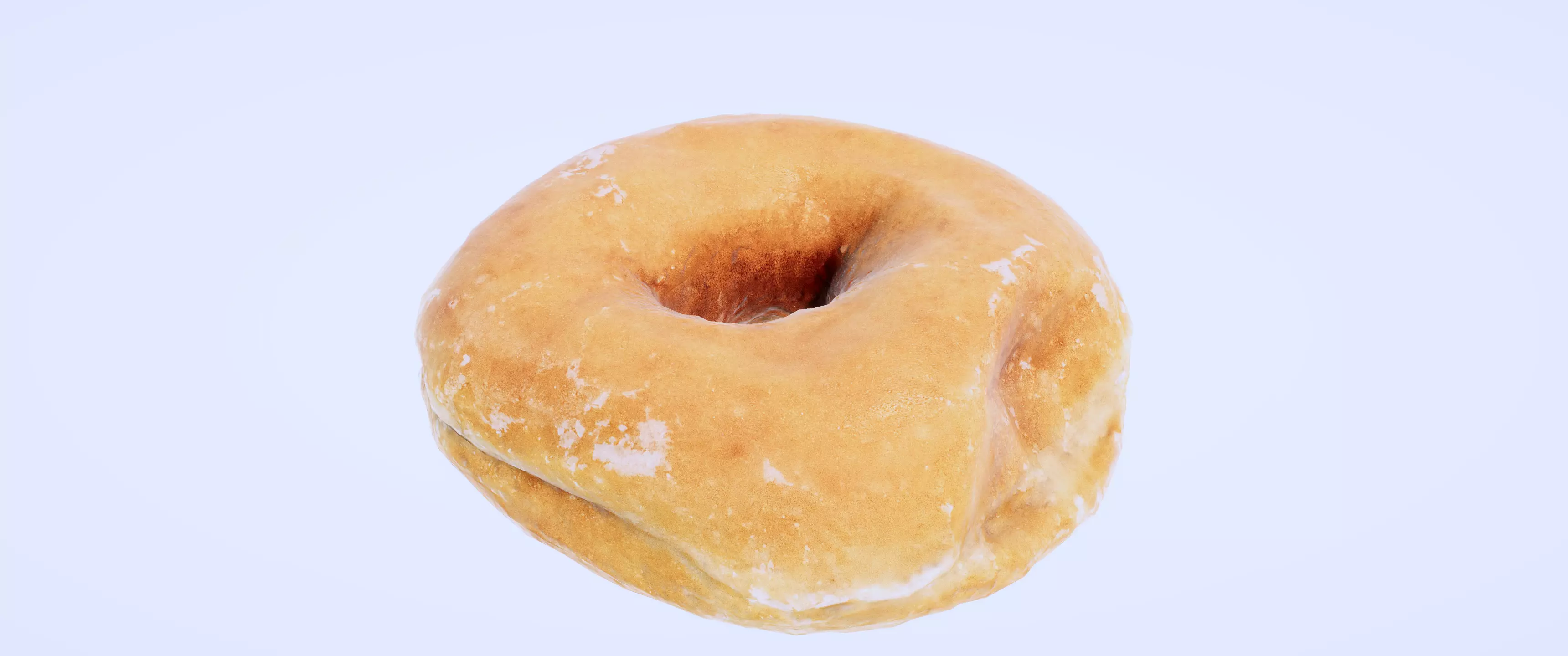 8k Another Glazed Doughnut - 5 Levels of Detail Low-poly 3D model_0