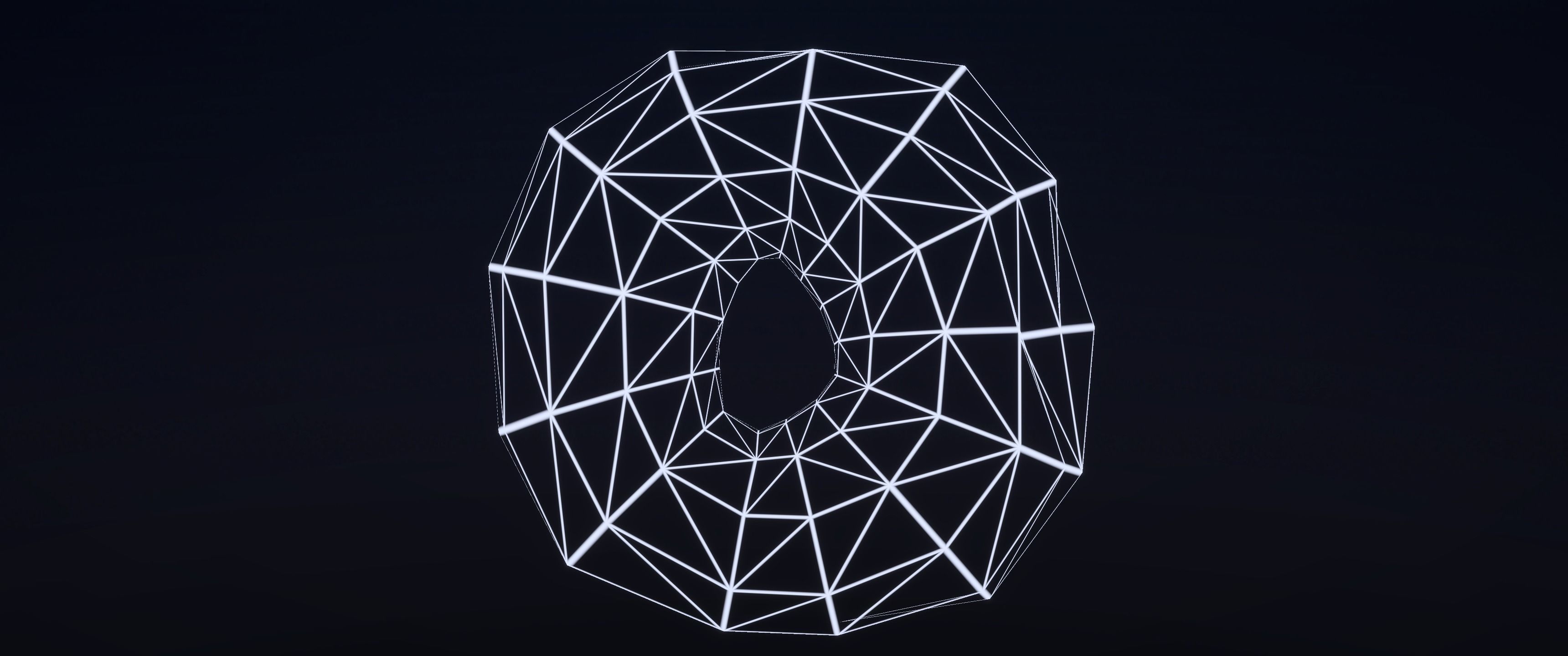 8k Another Glazed Doughnut - 5 Levels of Detail Low-poly 3D model_19