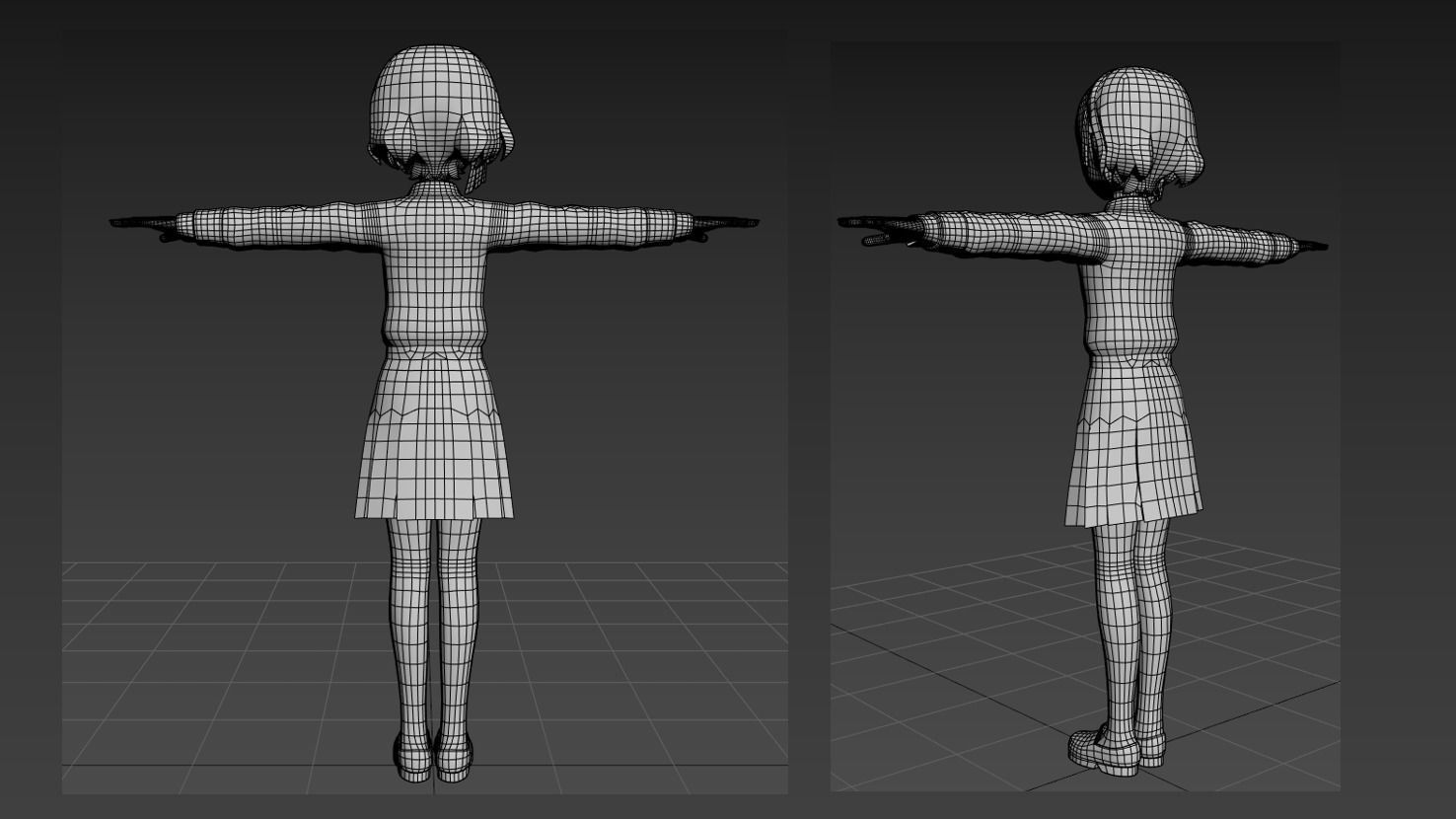 Ryo Yamada Bocchi the Rock VRChat Avatar 3D model_7