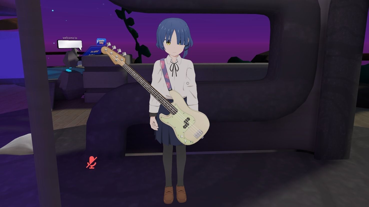 Ryo Yamada Bocchi the Rock VRChat Avatar 3D model_12
