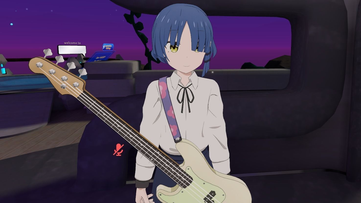 Ryo Yamada Bocchi the Rock VRChat Avatar 3D model_11