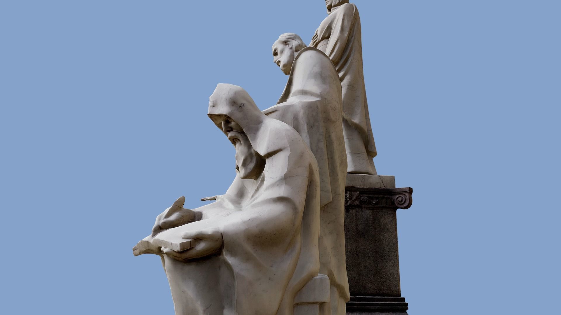 3D model - Monument to Princess Olga Kyiv Ukraine usdz gltf obj 3D model_17