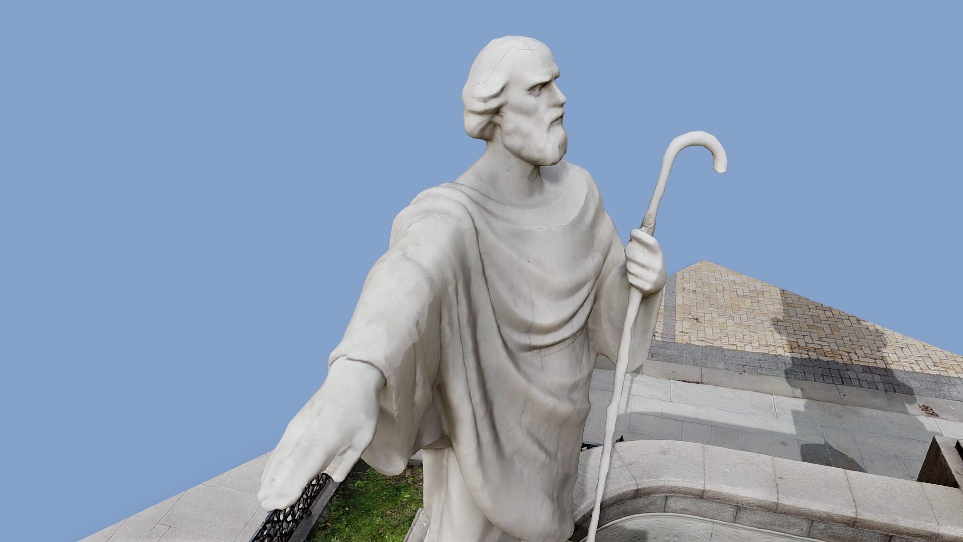 3D model - Monument to Princess Olga Kyiv Ukraine usdz gltf obj 3D model_13