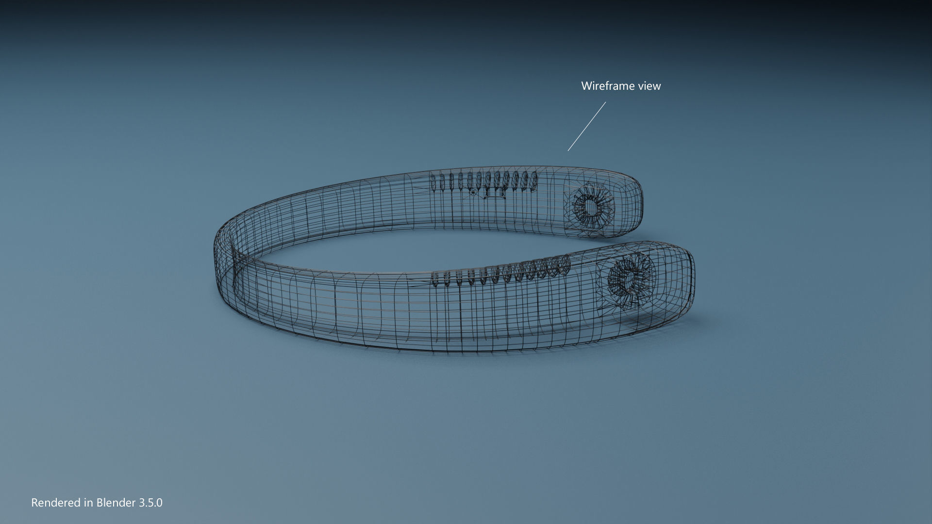 Personal Air Fan 3D model_4