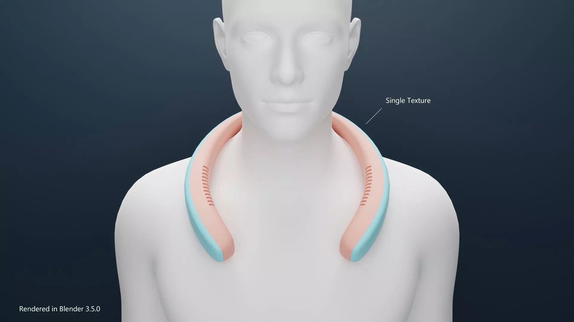 Personal Air Fan 3D model_0