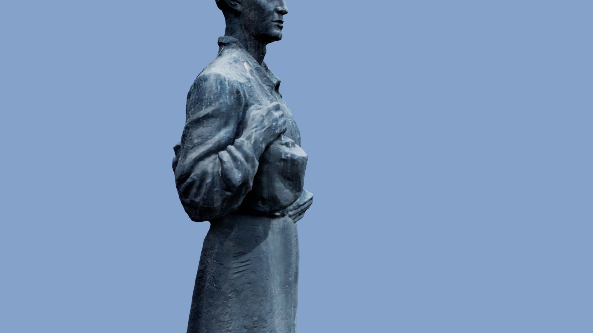 3D model - Gregory Skovoroda - Kyiv Ukraine - usdz gltf obj 3D model_5