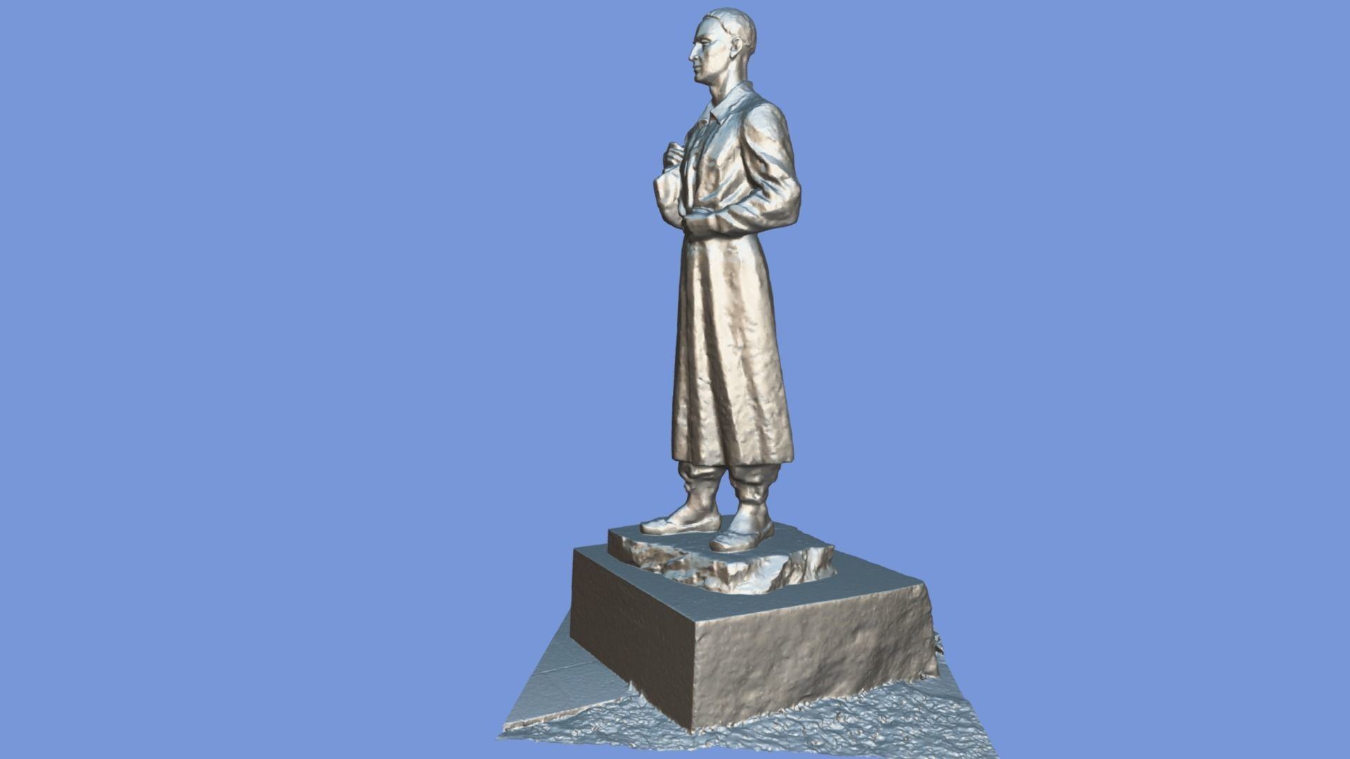 3D model - Gregory Skovoroda - Kyiv Ukraine - usdz gltf obj 3D model_13