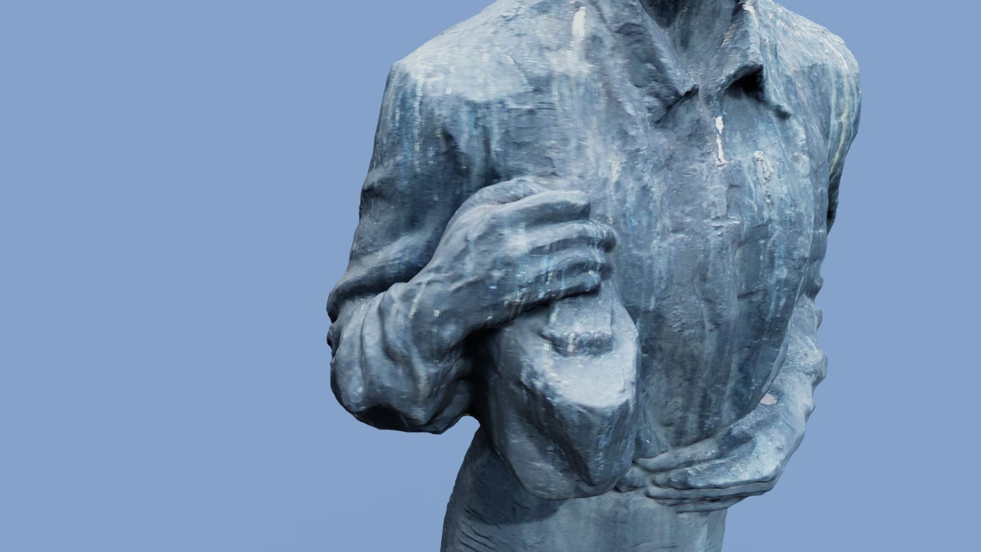 3D model - Gregory Skovoroda - Kyiv Ukraine - usdz gltf obj 3D model_10