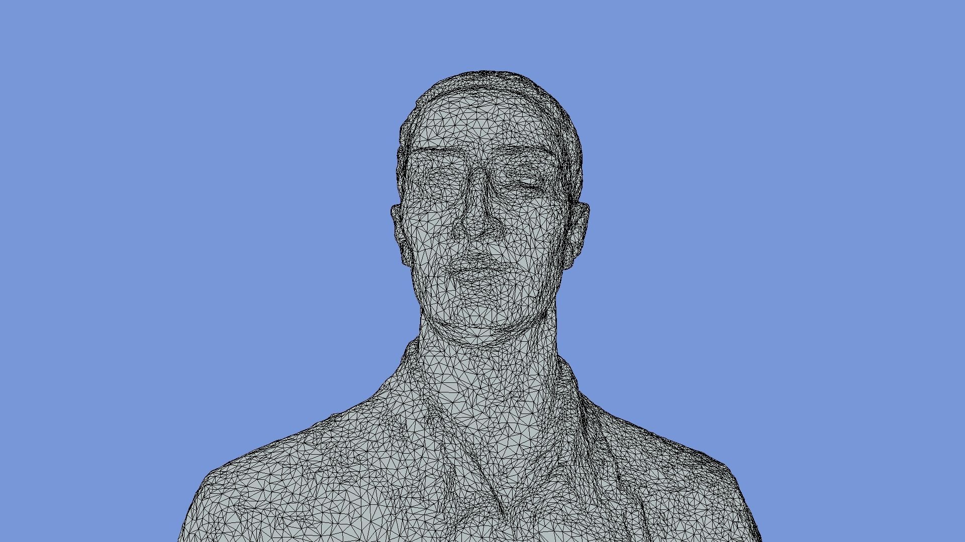 3D model - Gregory Skovoroda - Kyiv Ukraine - usdz gltf obj 3D model_14