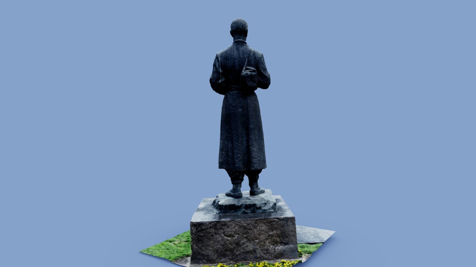 3D model - Gregory Skovoroda - Kyiv Ukraine - usdz gltf obj 3D model_18