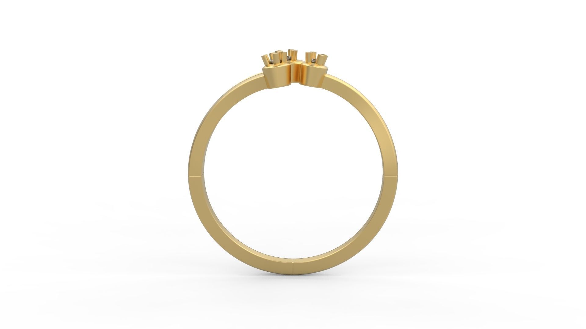 Minimalist Ring 567 3D print model_1