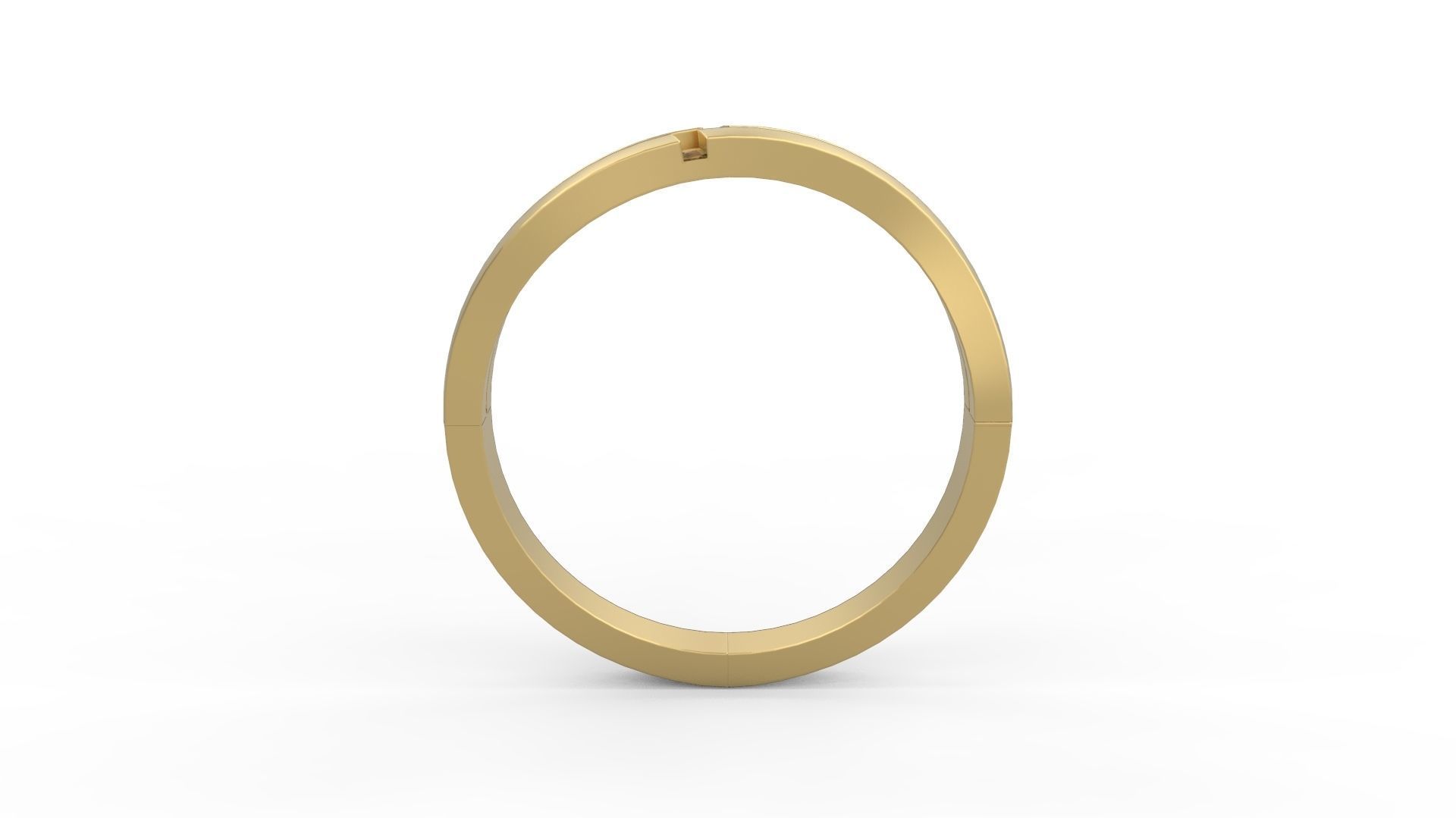 Minimalist Ring 566 3D print model_1