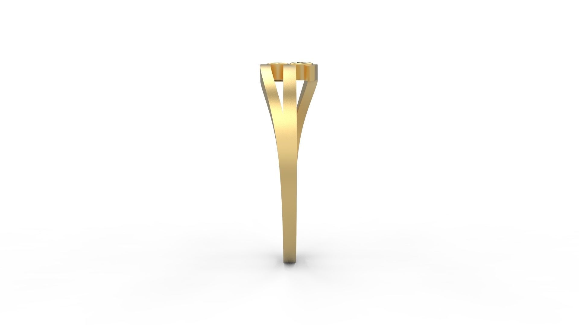 Minimalist Ring 584 3D print model_2