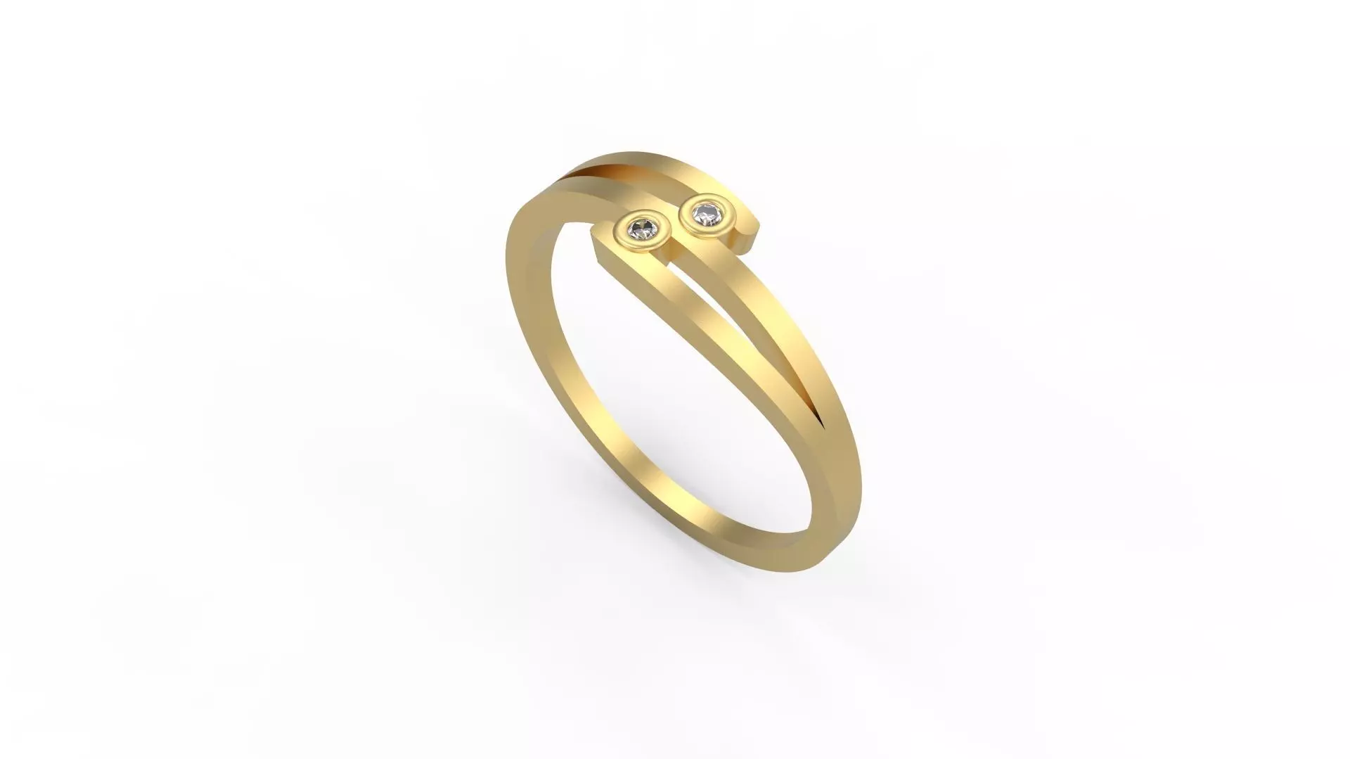 Minimalist Ring 584 3D print model_0