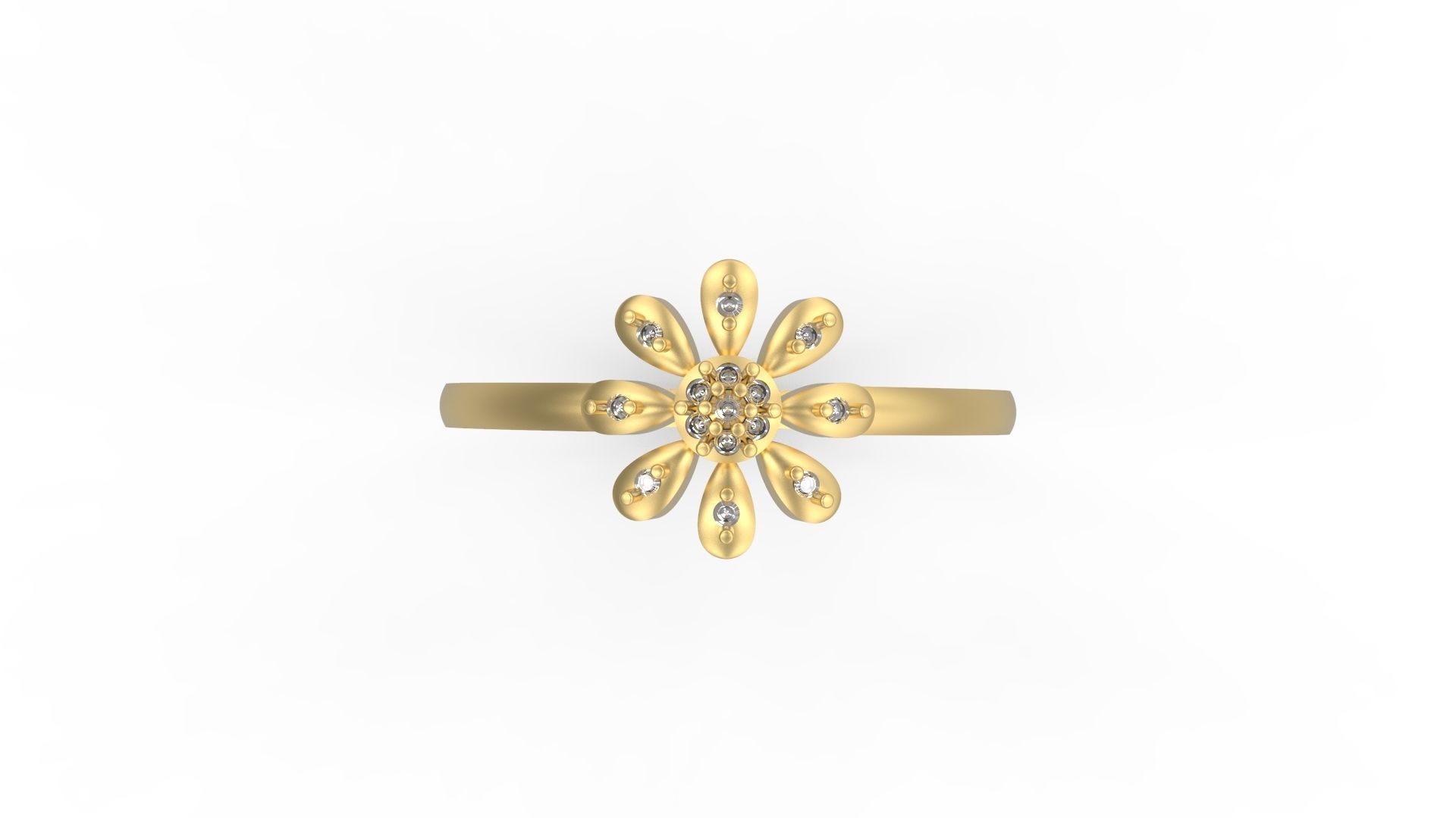 Minimalist Ring 582 3D print model_4