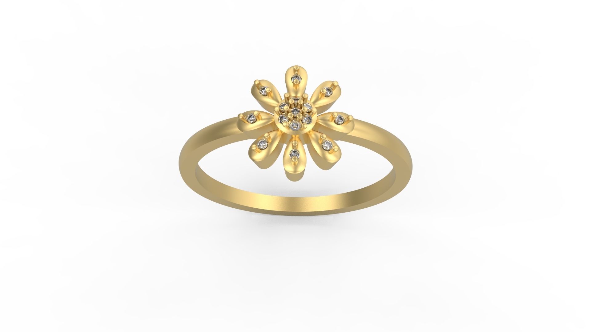 Minimalist Ring 582 3D print model_3