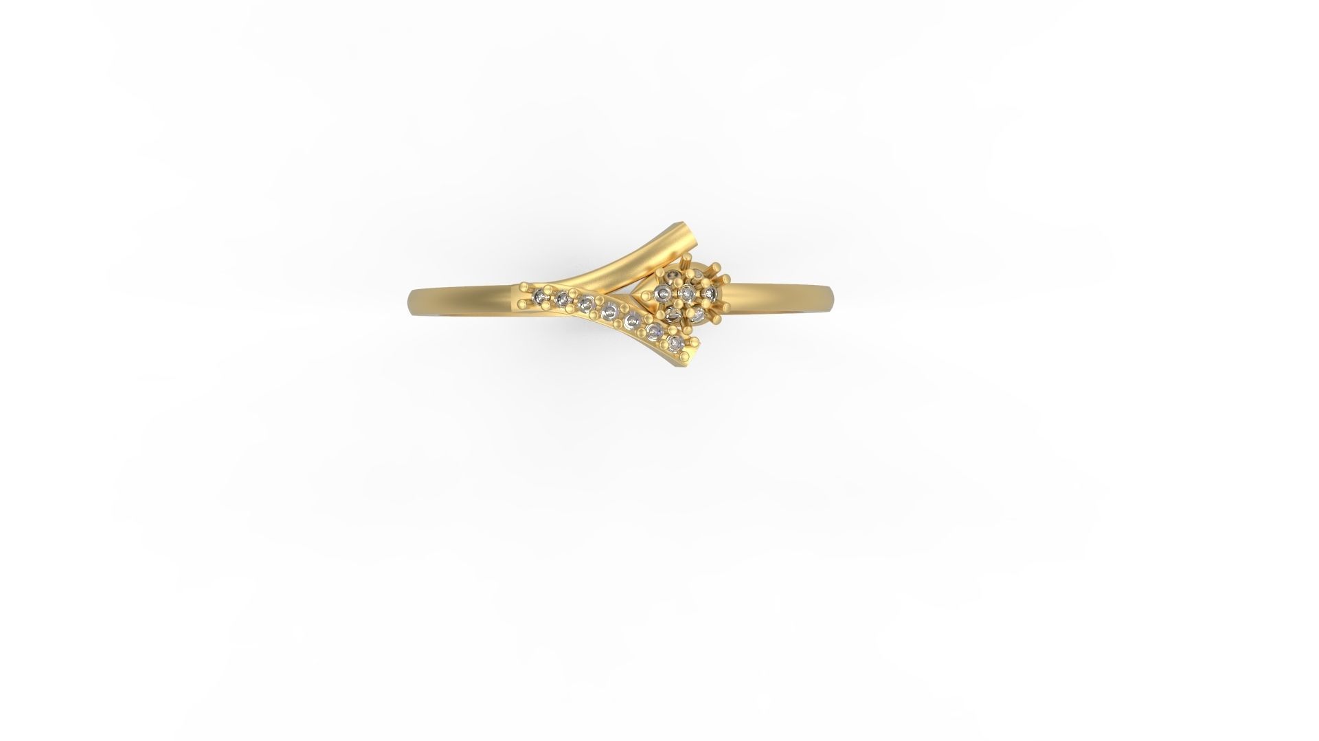 Minimalist Ring 581 3D print model_4