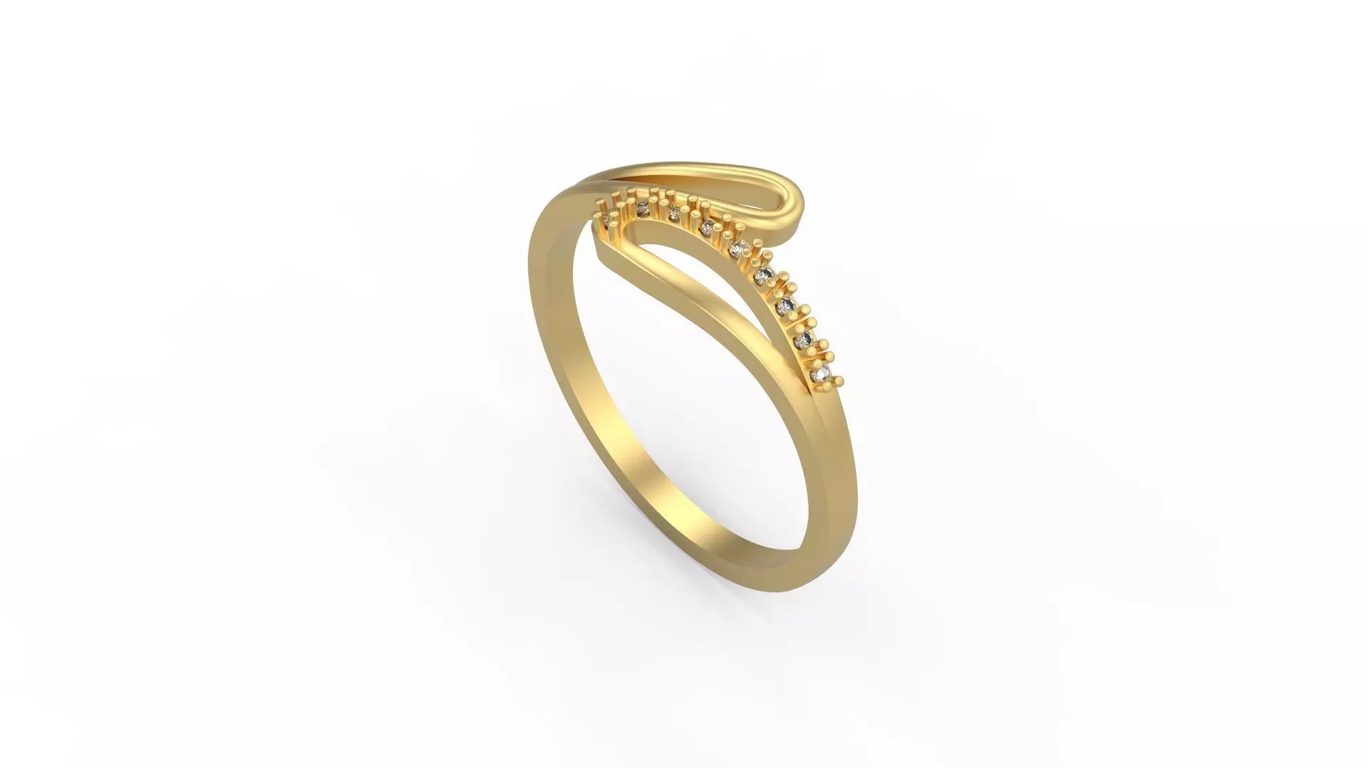 Minimalist Ring 589 3D print model_0